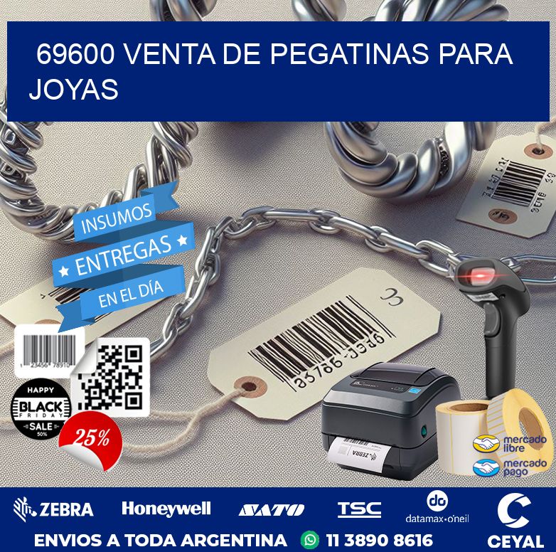 69600 VENTA DE PEGATINAS PARA JOYAS
