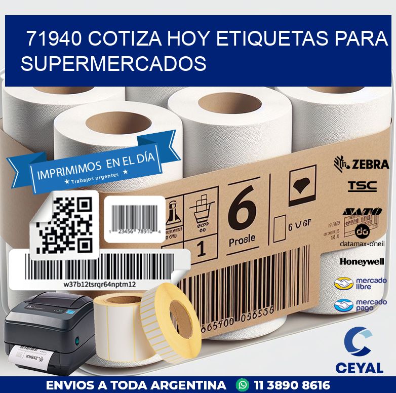 71940 COTIZA HOY ETIQUETAS PARA SUPERMERCADOS