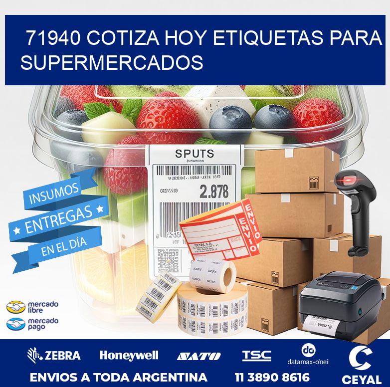 71940 COTIZA HOY ETIQUETAS PARA SUPERMERCADOS