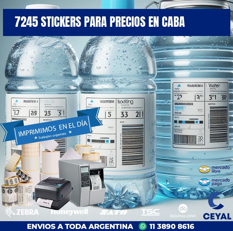 7245 STICKERS PARA PRECIOS EN CABA