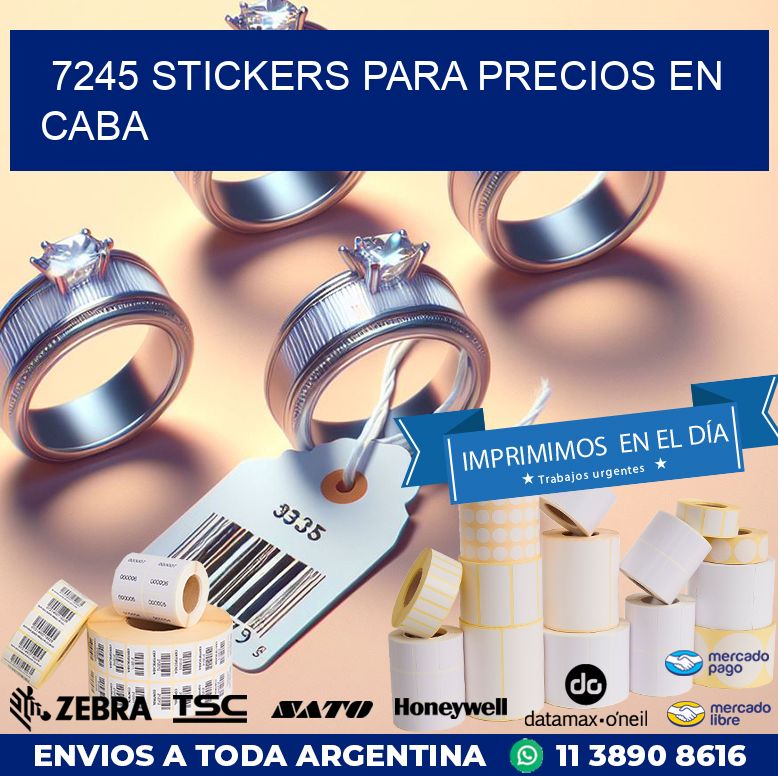 7245 STICKERS PARA PRECIOS EN CABA