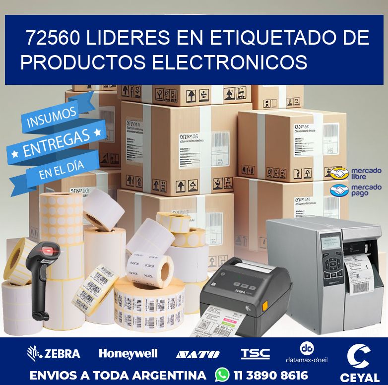 72560 LIDERES EN ETIQUETADO DE PRODUCTOS ELECTRONICOS