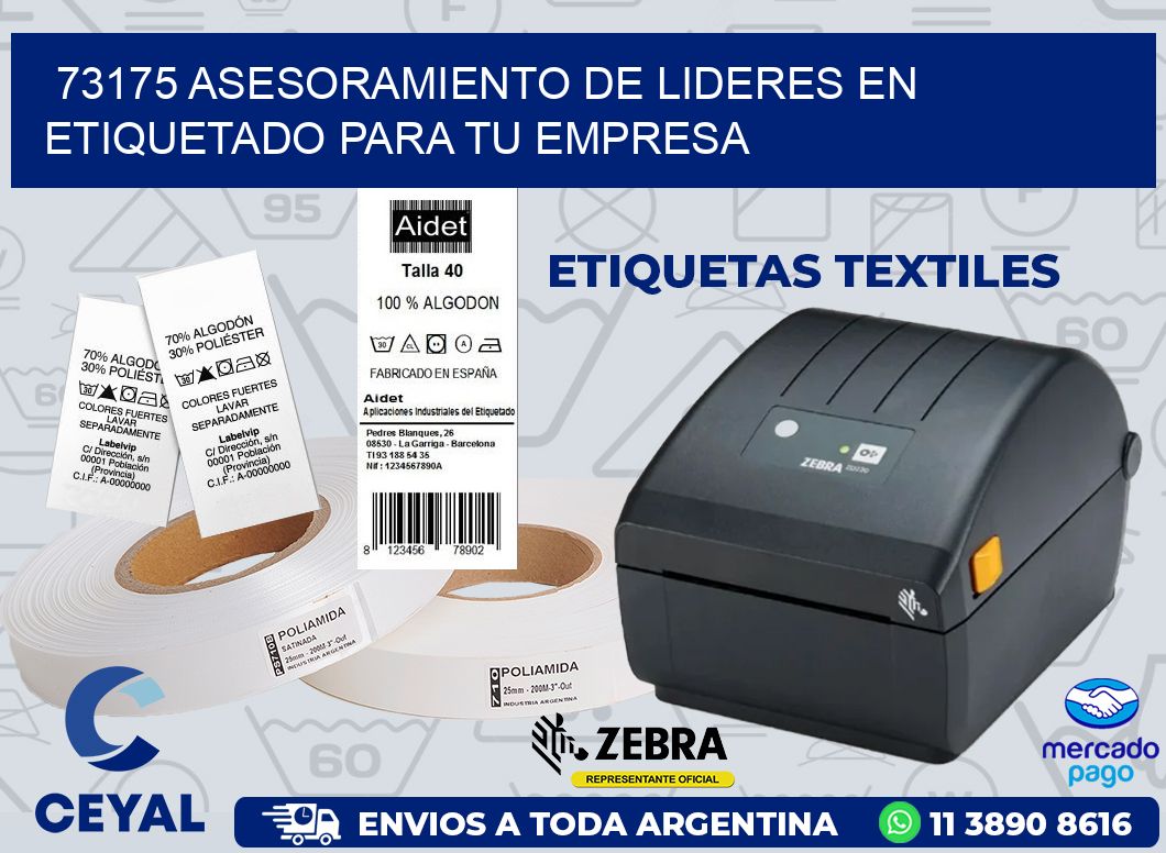 73175 ASESORAMIENTO DE LIDERES EN ETIQUETADO PARA TU EMPRESA