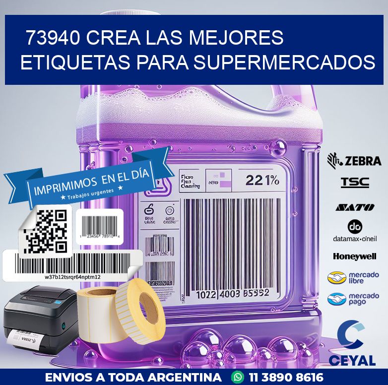 73940 CREA LAS MEJORES ETIQUETAS PARA SUPERMERCADOS