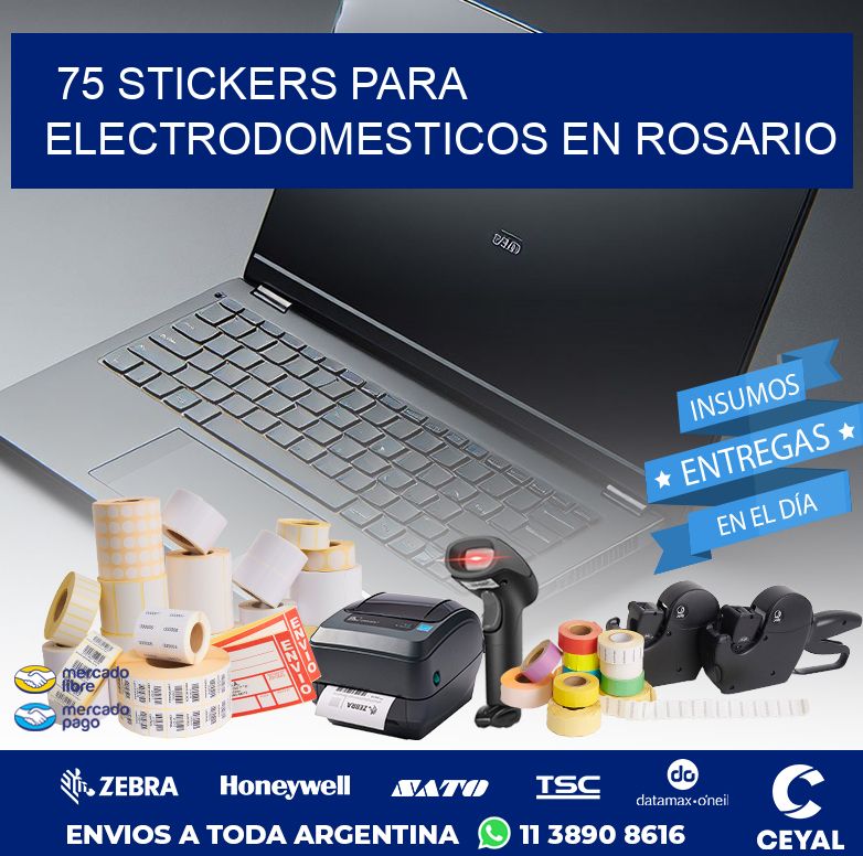 75 STICKERS PARA ELECTRODOMESTICOS EN ROSARIO