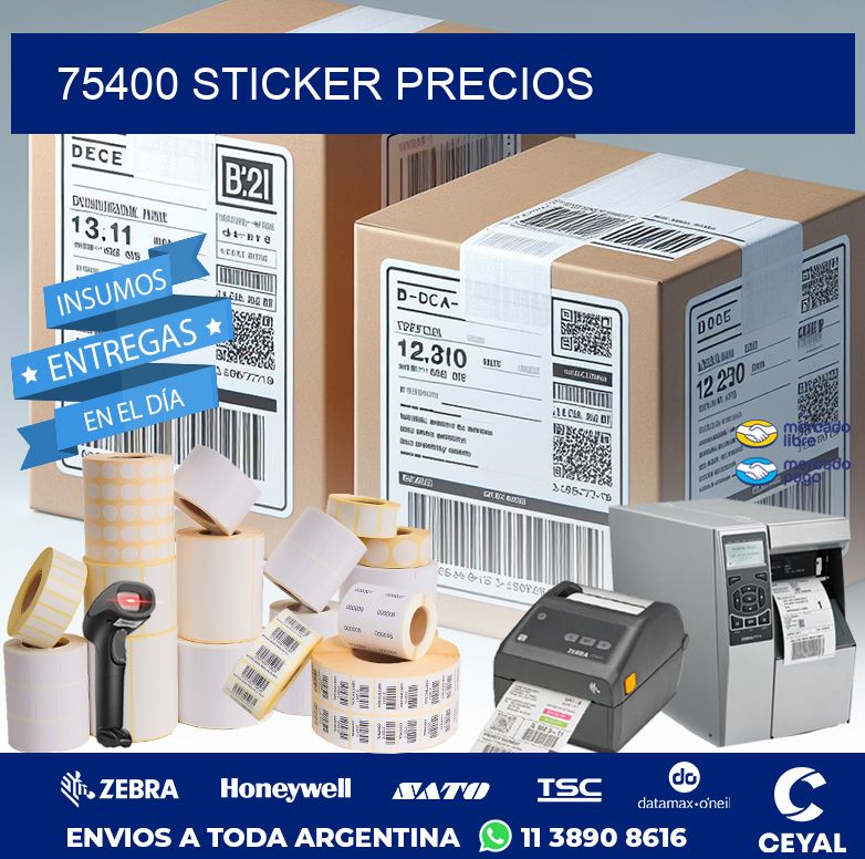 75400 STICKER PRECIOS