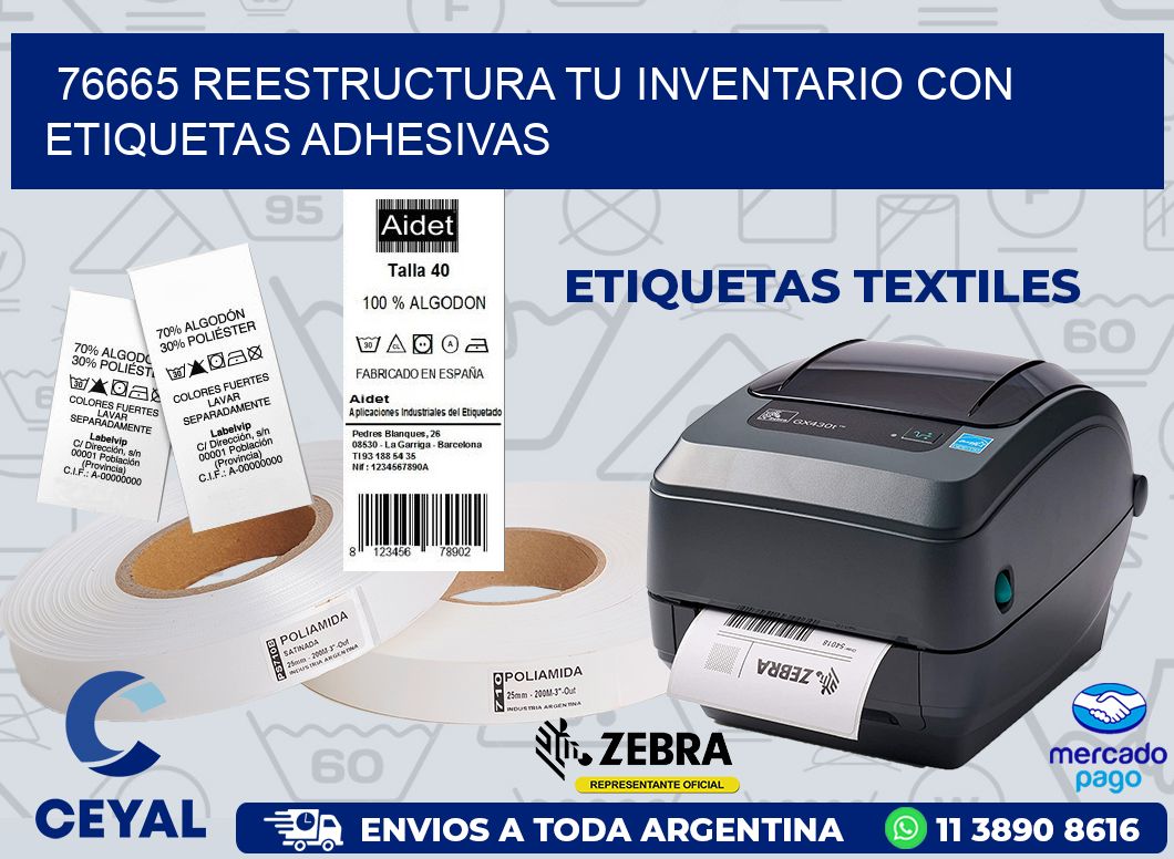 76665 REESTRUCTURA TU INVENTARIO CON ETIQUETAS ADHESIVAS