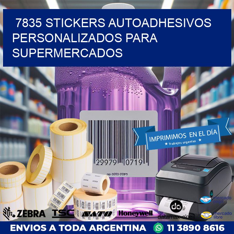 7835 STICKERS AUTOADHESIVOS PERSONALIZADOS PARA SUPERMERCADOS