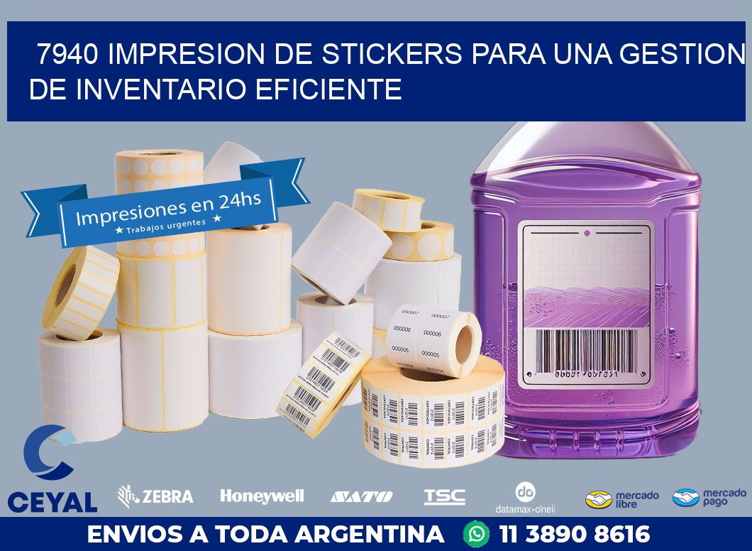 7940 IMPRESION DE STICKERS PARA UNA GESTION DE INVENTARIO EFICIENTE
