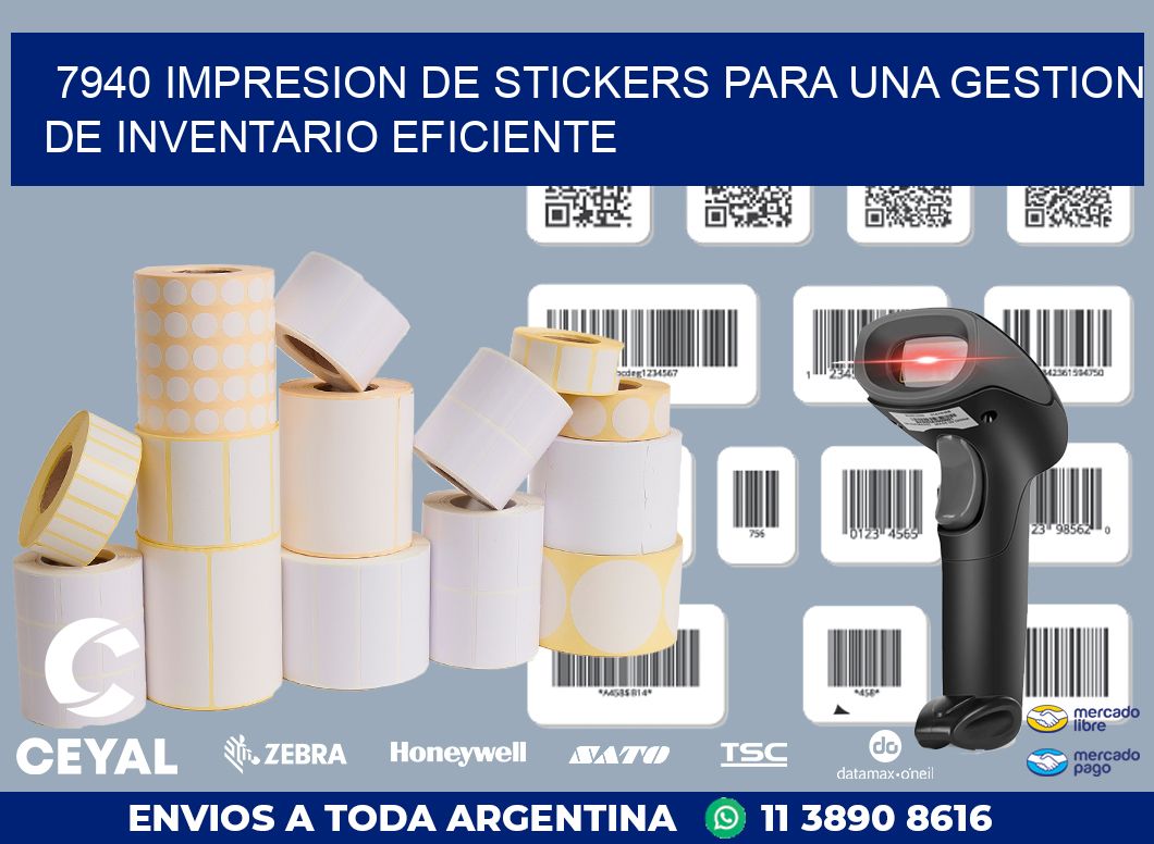 7940 IMPRESION DE STICKERS PARA UNA GESTION DE INVENTARIO EFICIENTE
