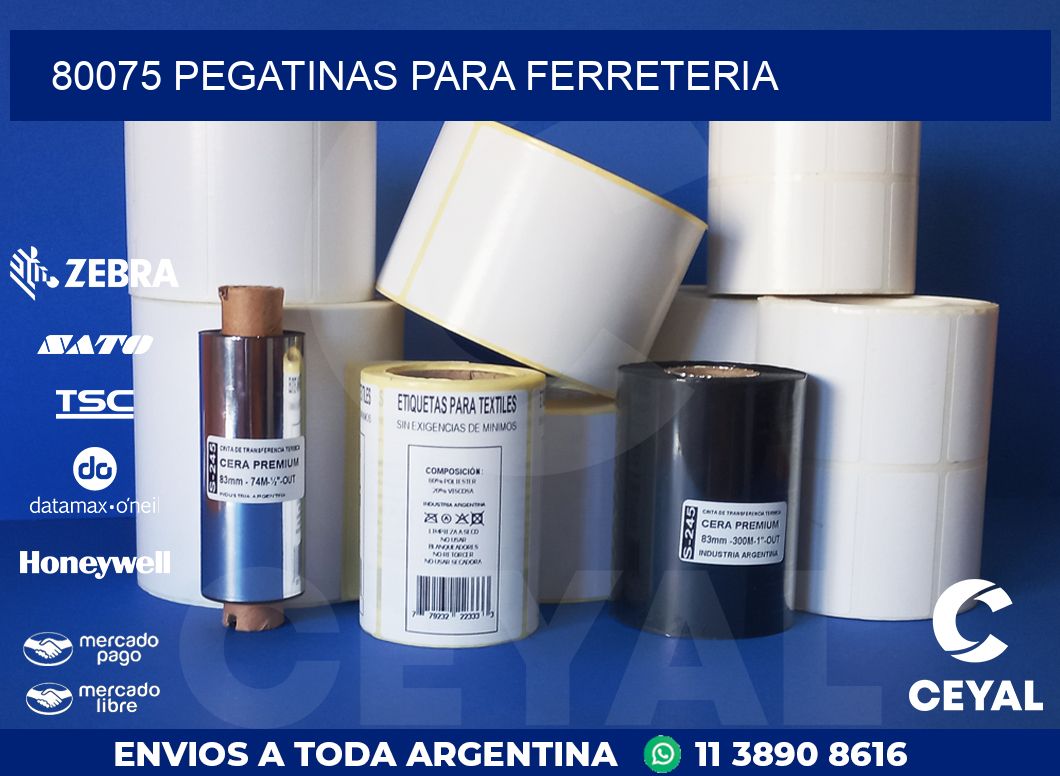 80075 PEGATINAS PARA FERRETERIA