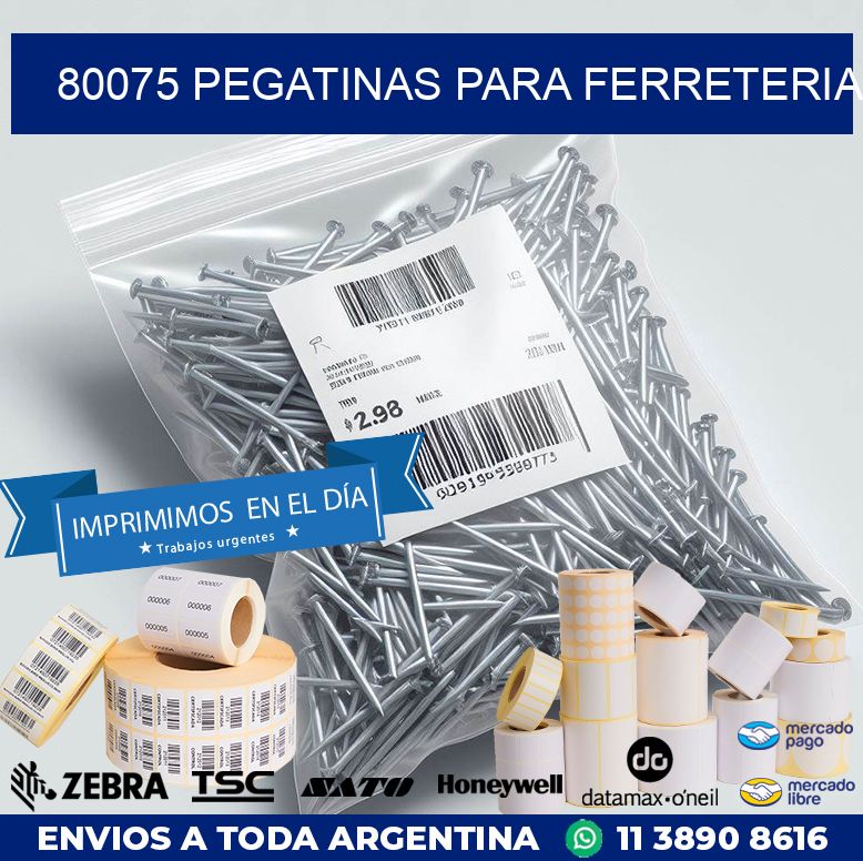 80075 PEGATINAS PARA FERRETERIA