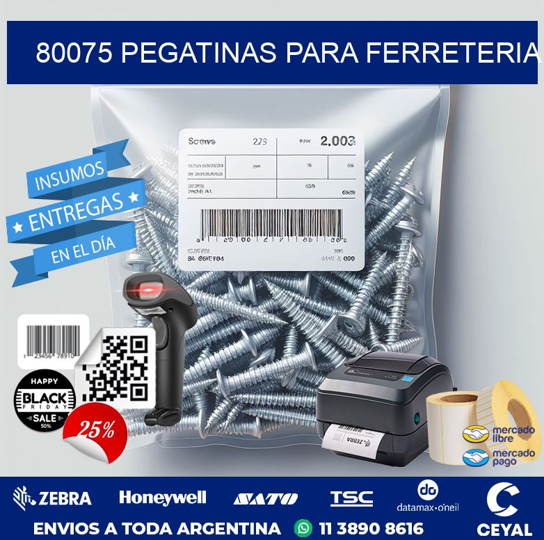 80075 PEGATINAS PARA FERRETERIA