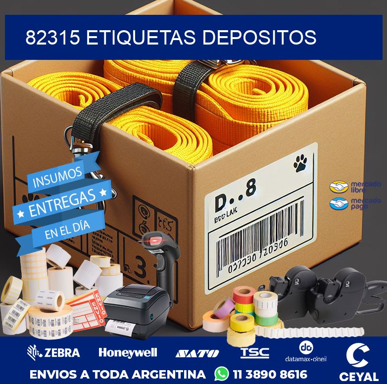 82315 ETIQUETAS DEPOSITOS