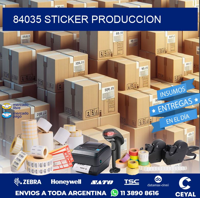 84035 STICKER PRODUCCION