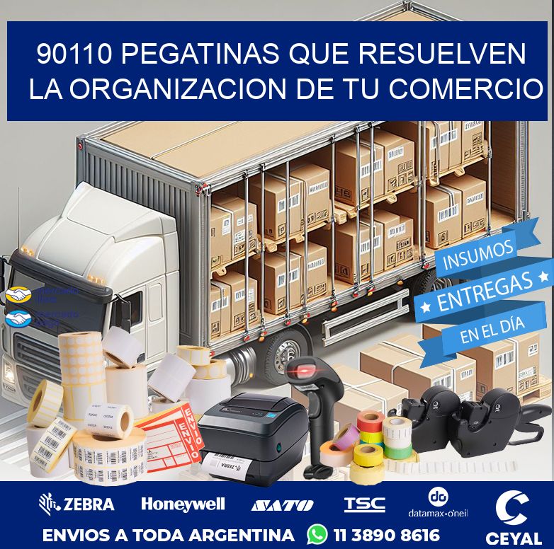 90110 PEGATINAS QUE RESUELVEN LA ORGANIZACION DE TU COMERCIO
