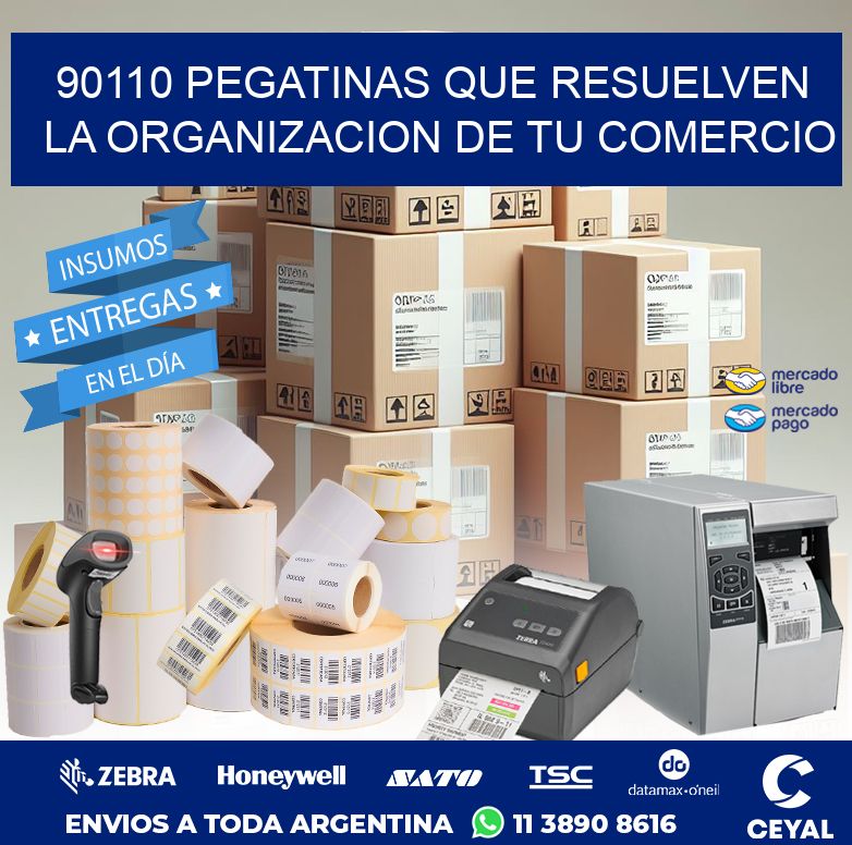 90110 PEGATINAS QUE RESUELVEN LA ORGANIZACION DE TU COMERCIO