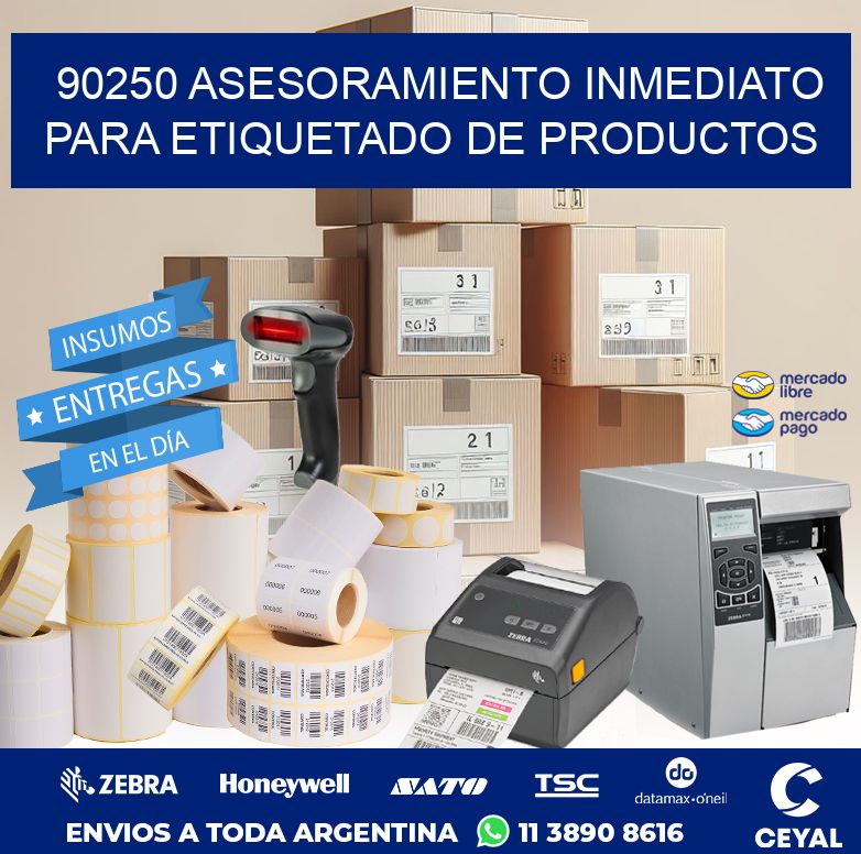 90250 ASESORAMIENTO INMEDIATO PARA ETIQUETADO DE PRODUCTOS