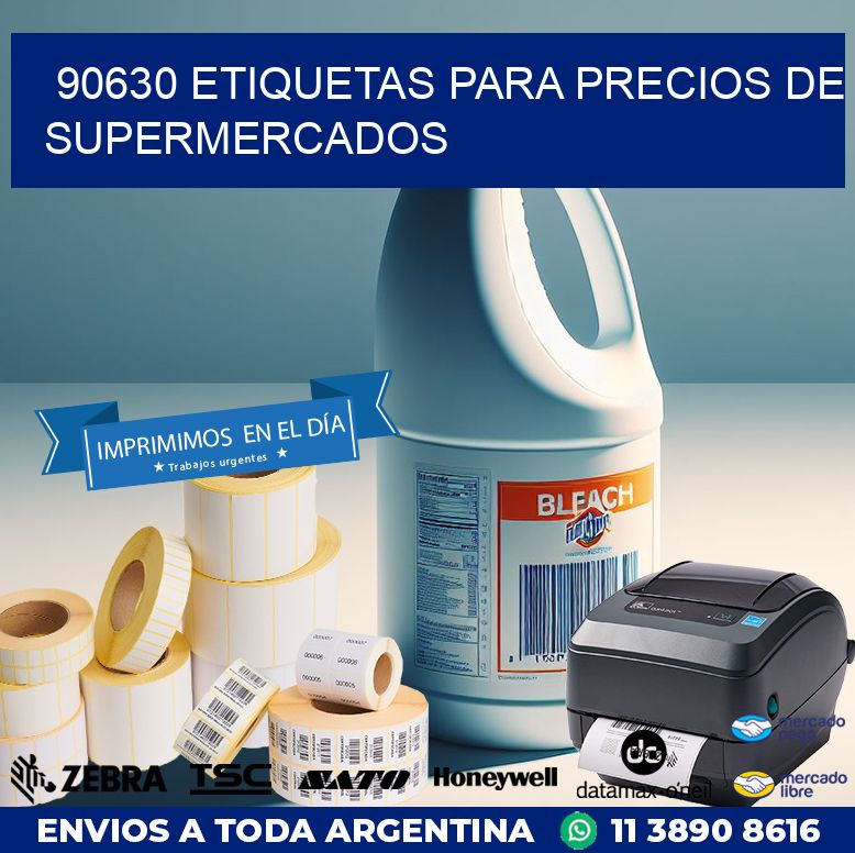 90630 ETIQUETAS PARA PRECIOS DE SUPERMERCADOS