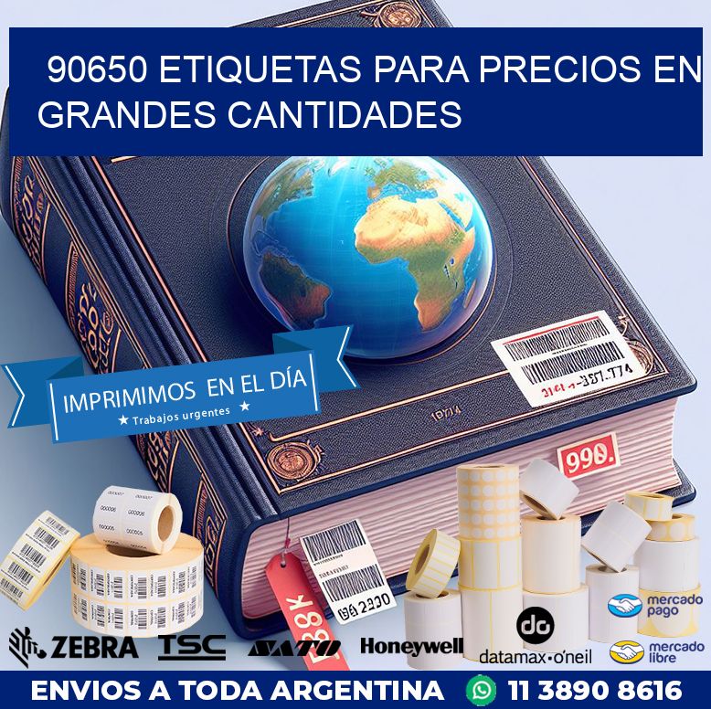 90650 ETIQUETAS PARA PRECIOS EN GRANDES CANTIDADES