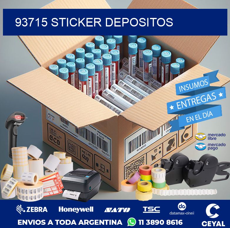 93715 STICKER DEPOSITOS