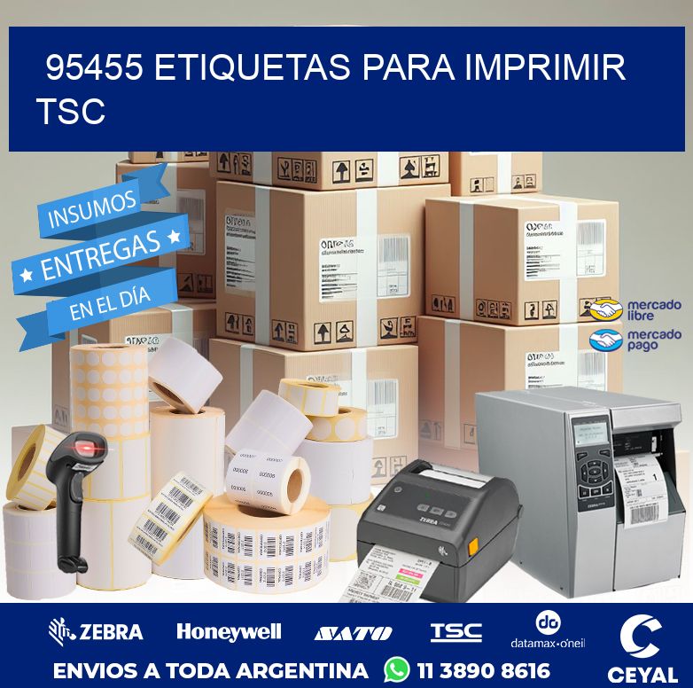 95455 ETIQUETAS PARA IMPRIMIR TSC