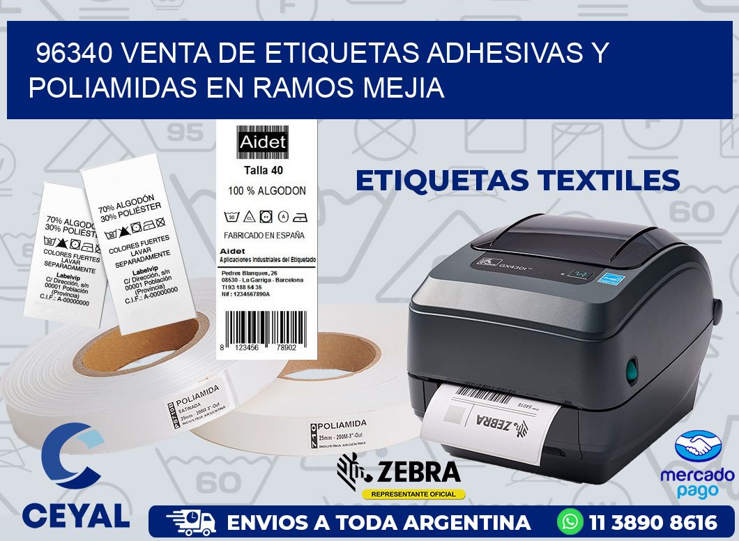 96340 VENTA DE ETIQUETAS ADHESIVAS Y POLIAMIDAS EN RAMOS MEJIA
