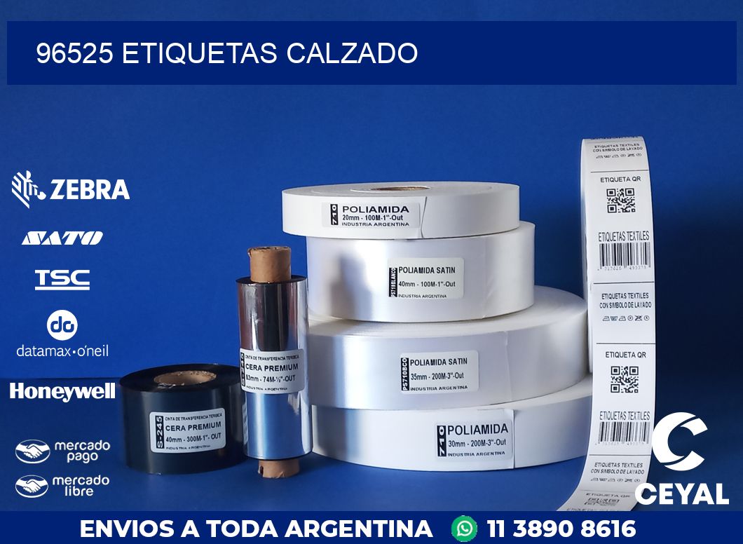 96525 ETIQUETAS CALZADO