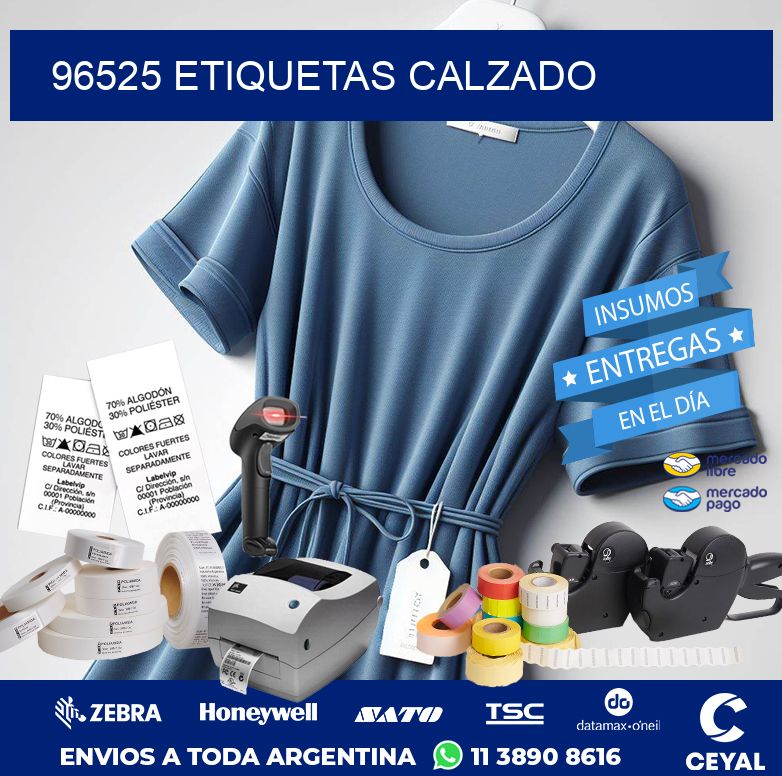 96525 ETIQUETAS CALZADO