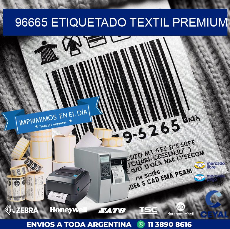 96665 ETIQUETADO TEXTIL PREMIUM