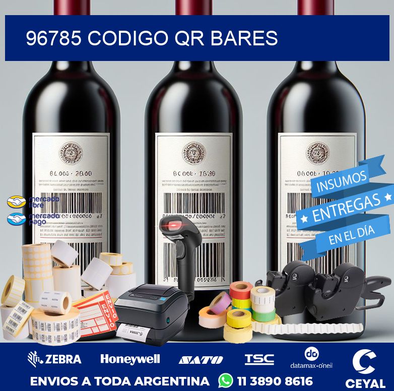 96785 CODIGO QR BARES