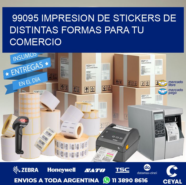 99095 IMPRESION DE STICKERS DE DISTINTAS FORMAS PARA TU COMERCIO