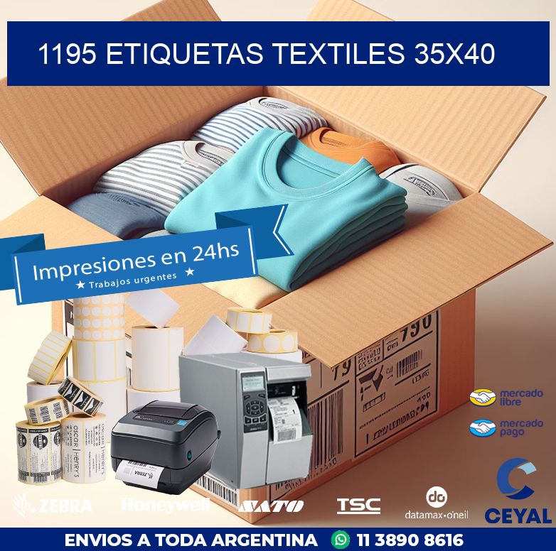 1195 ETIQUETAS TEXTILES 35X40