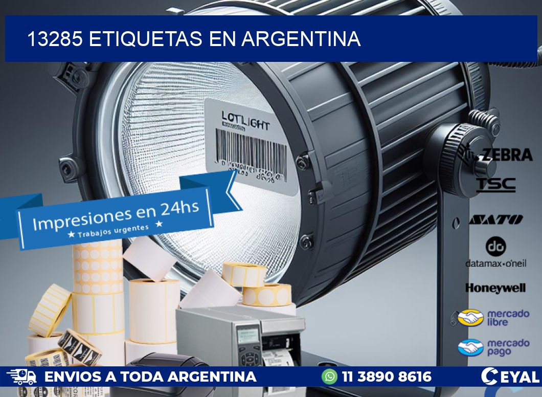 13285 etiquetas en argentina