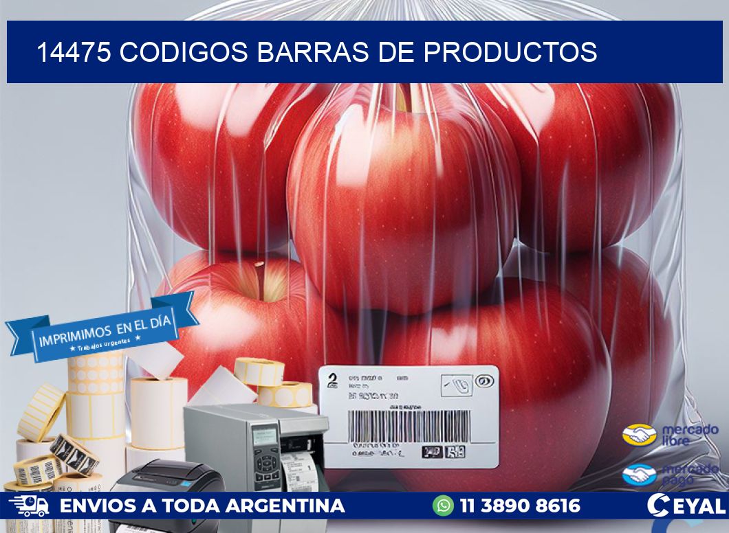 14475 CODIGOS BARRAS DE PRODUCTOS