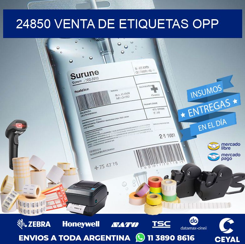 24850 VENTA DE ETIQUETAS OPP