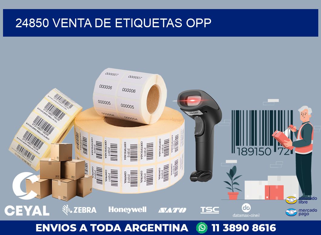 24850 VENTA DE ETIQUETAS OPP