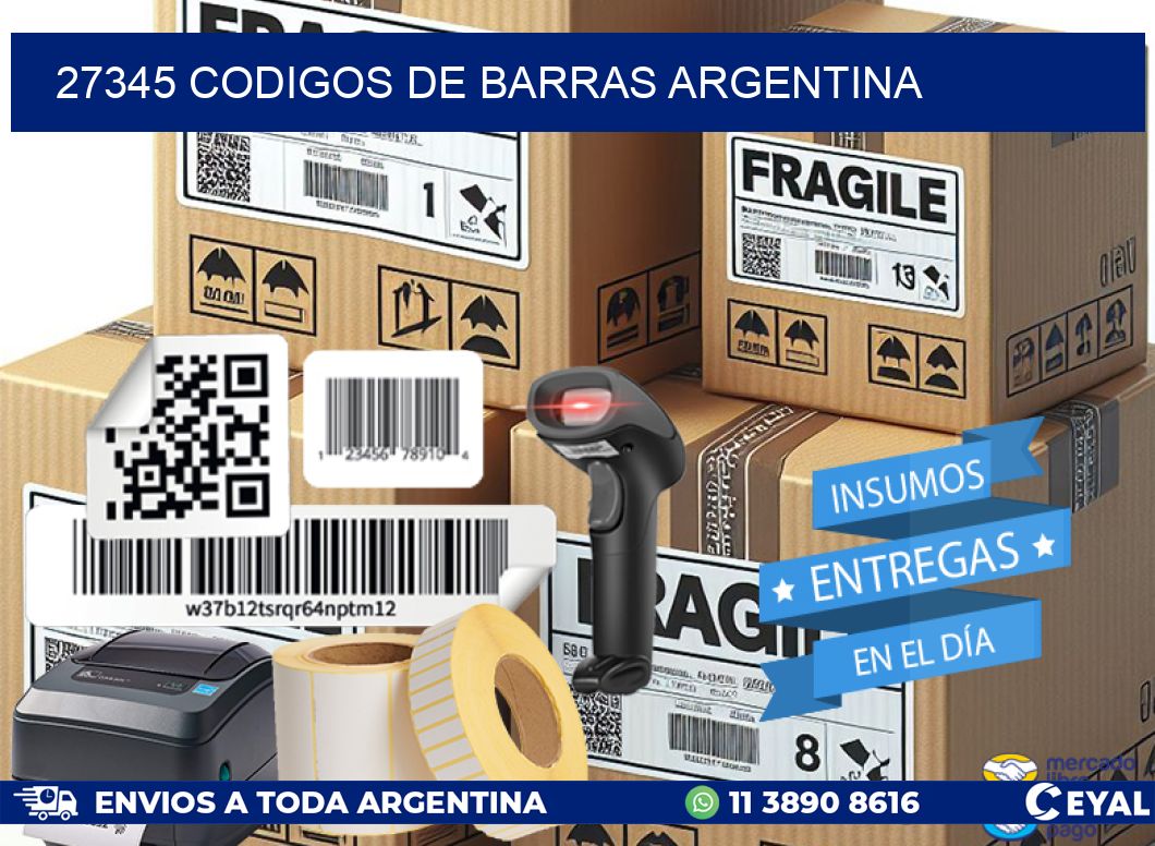 27345 CODIGOS DE BARRAS ARGENTINA