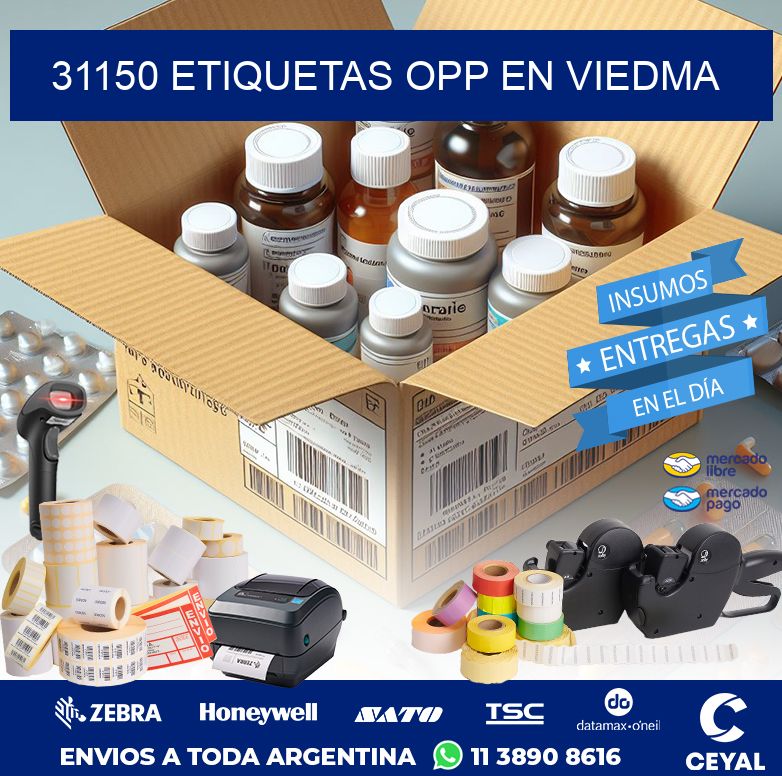 31150 ETIQUETAS OPP EN VIEDMA