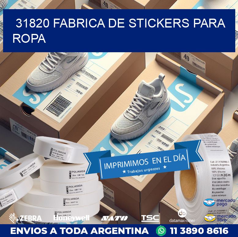 31820 FABRICA DE STICKERS PARA ROPA