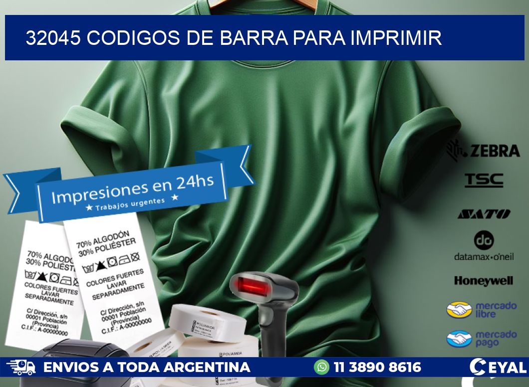 32045 codigos de barra para imprimir