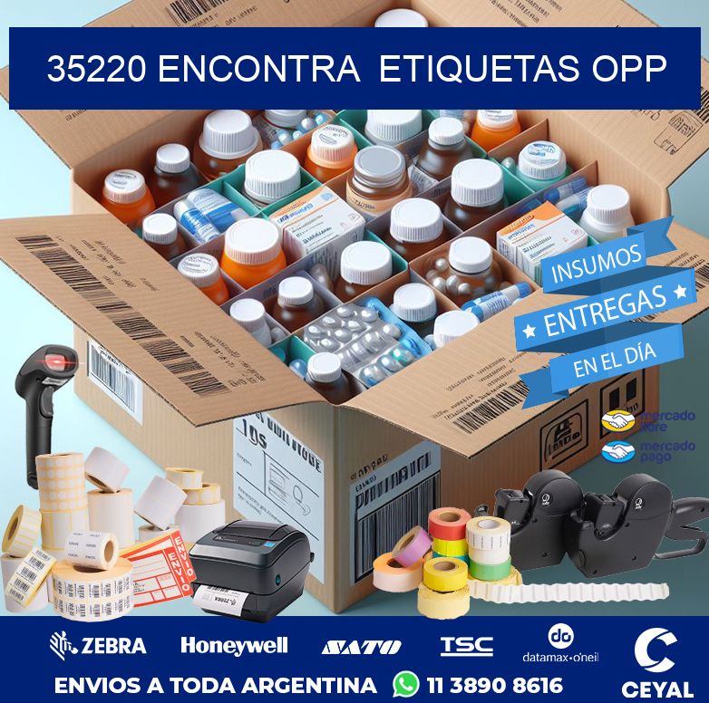 35220 ENCONTRA ETIQUETAS OPP