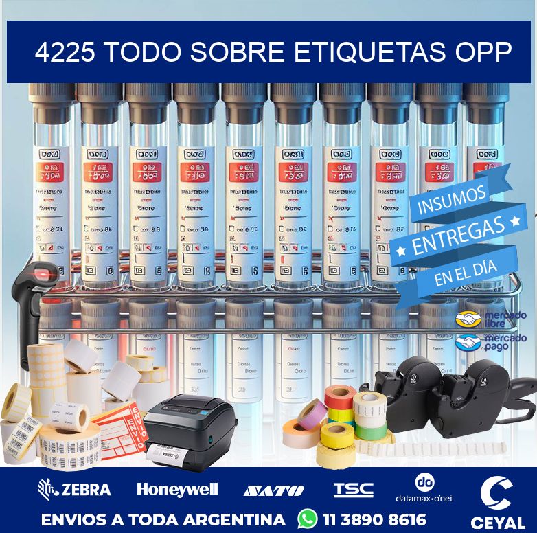 4225 TODO SOBRE ETIQUETAS OPP