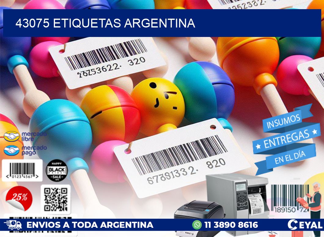 43075 ETIQUETAS ARGENTINA