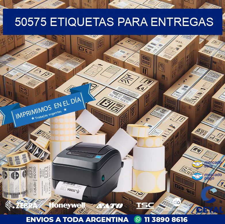 50575 ETIQUETAS PARA ENTREGAS