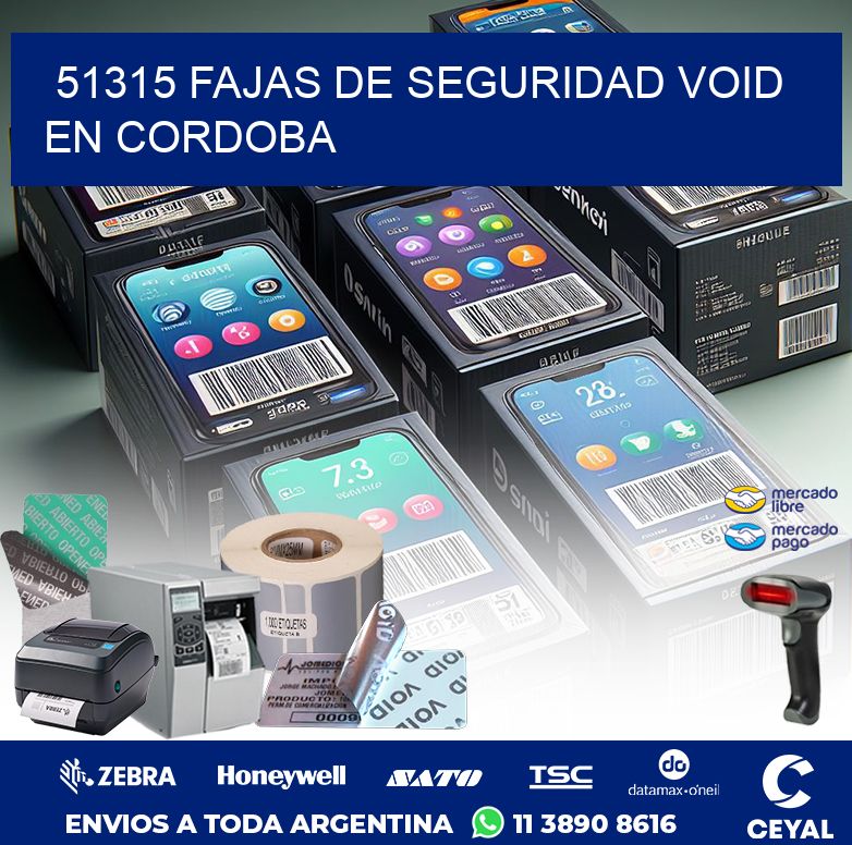 51315 FAJAS DE SEGURIDAD VOID EN CORDOBA