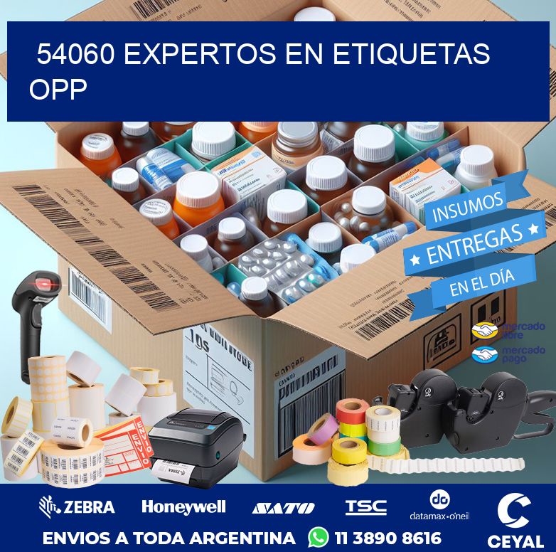 54060 EXPERTOS EN ETIQUETAS OPP