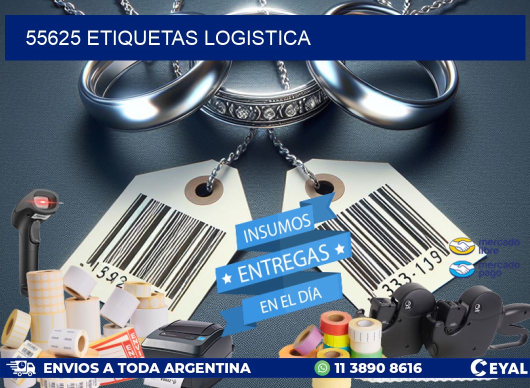 55625 etiquetas logistica