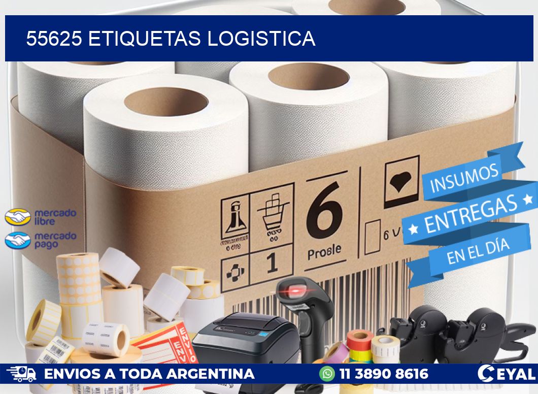 55625 etiquetas logistica