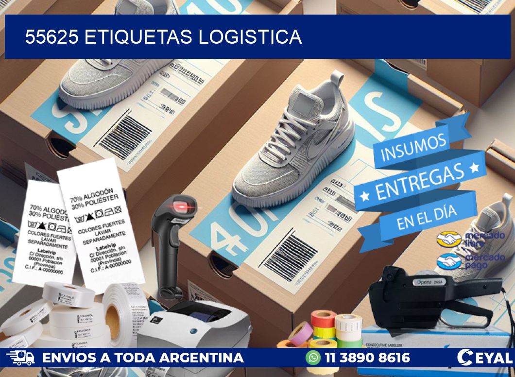 55625 etiquetas logistica